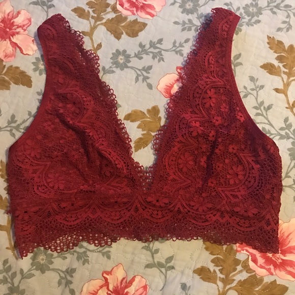 Victoria's Secret Other - Victoria's Secret Red Lace Bralette